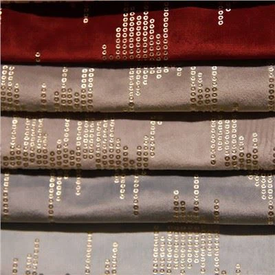 Kain Tirai Hiasan Baldu Poliester